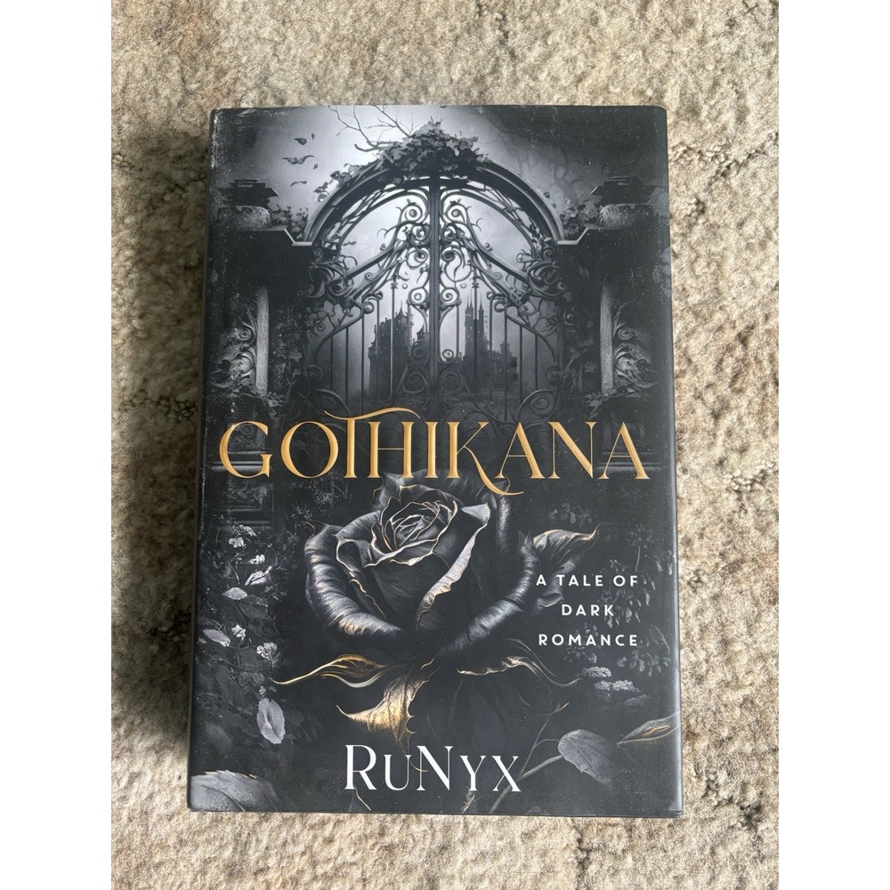 Gothikana RuNyx Special Edition Hardcover Purple Sprayed Edges Bramble Dark